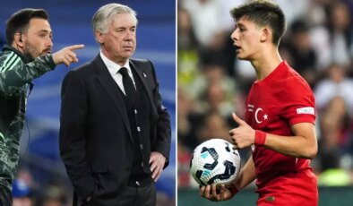 Arda Güler, Carlo Ancelotti ve yardımcısı olan oğlunu birbirine düşürdü