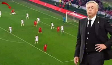 Arda Güler’in Karadağ maçındaki çalımı Ancelotti’nin başını yaktı