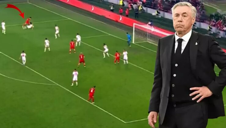 Arda Güler’in Karadağ maçındaki çalımı Ancelotti’nin başını yaktı