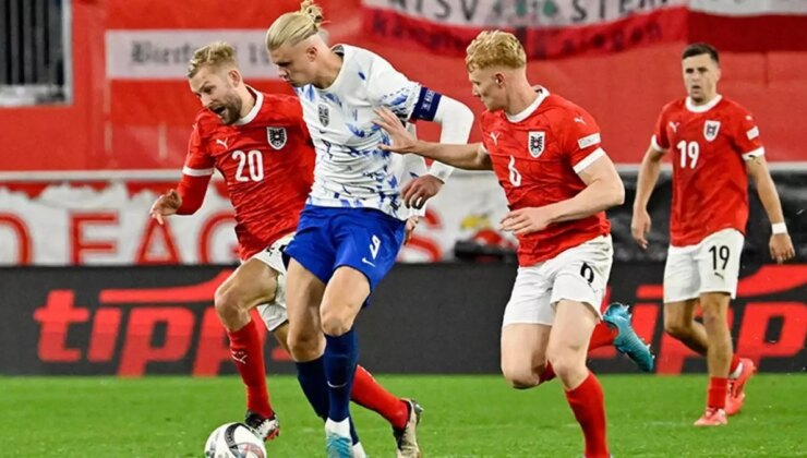 Avusturya’dan, Haaland’ın takımı Norveç’e gol yağmuru
