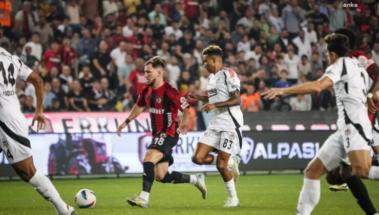 Beşiktaş Deplasmanda Gaziantep ile Berabere Kaldı