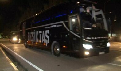 Beşiktaş, Gaziantep FK Maçı İçin Gaziantep’e Ulaştı