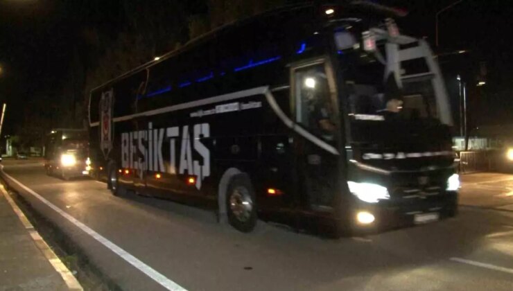 Beşiktaş, Gaziantep FK Maçı İçin Gaziantep’e Ulaştı