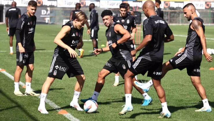 Beşiktaş Gaziantep Maçı İçin Hazırlıklarını Tamamladı