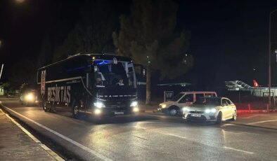 Beşiktaş Gaziantep’e Geldi