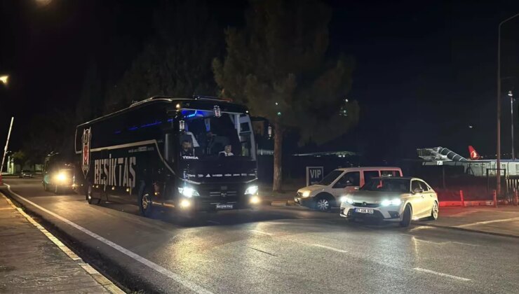 Beşiktaş Gaziantep’e Geldi
