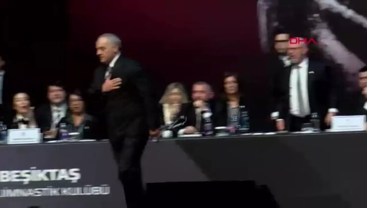 Beşiktaş Genel Kurulunda Gergin Anlar