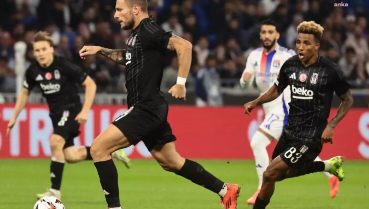 Beşiktaş, Lyon’u Deplasmanda 1-0 Mağlup Etti