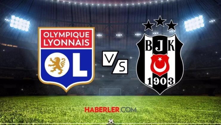 Beşiktaş muhtemel 11’ler! Beşiktaş Lyon maçının muhtemel 11’leri belli oldu mu?