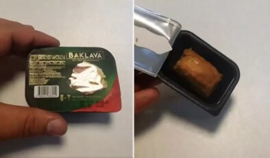 Bir dilim baklavaya verdiği para, ağızları açık bıraktı