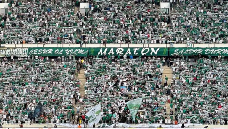 Bursaspor-Kahramanmaraşspor Maçında 41 Bin Taraftar Bekleniyor