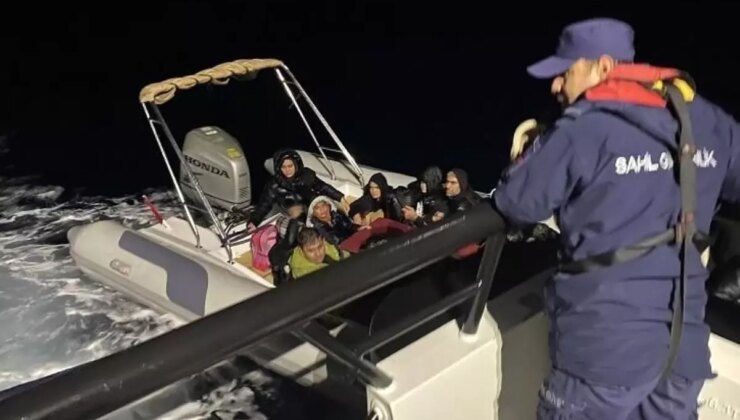 Çanakkale Açıklarında 40 Kaçak Göçmen Yakalandı