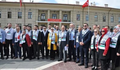 Çanakkale, Balıkesir, Eskişehir ve Kütahya’da AK Parti İl Başkanlıklarından İsrail’e tepki