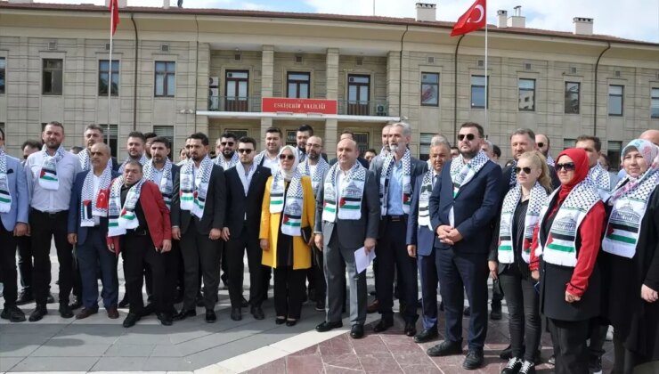 Çanakkale, Balıkesir, Eskişehir ve Kütahya’da AK Parti İl Başkanlıklarından İsrail’e tepki