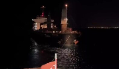 Çanakkale Boğazı’nda Makine Arızası Nedeniyle Bir Kuru Yük Gemisi Sürüklendi