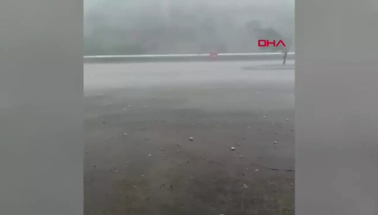 Çanakkale’de Sağanak Yağış Hayatı Olumsuz Etkiledi
