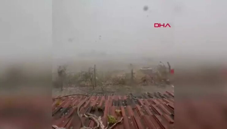 Çanakkale’de Sağanak Yağış Hayatı Olumsuz Etkiledi