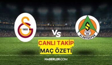 CANLI ANLATIM | Galatasaray-Alanyaspor maç özeti! Galatasaray-Alanyaspor maçı kaç kaç? Galatasaray-Alanyaspor CANLI izle!