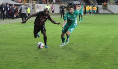 Çorum FK ve Iğdır FK Berabere Kaldı