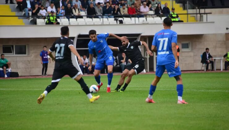 Erbaaspor ve Nazillispor 1-1 Berabere Kaldı