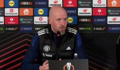 Erik ten Hag: Fenerbahçe Çok İyi Bir Takım
