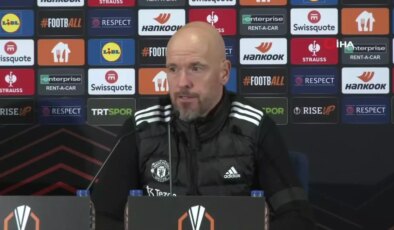 Erik ten Hag: ‘Fenerbahçe ile finalde karşılaşmak çok güzel olur’