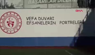 Erzurum’da ‘Vefa Duvarı Efsanelerin Portreleri’ Projesi