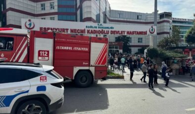 Esenyurt Devlet Hastanesi’nde Yangın