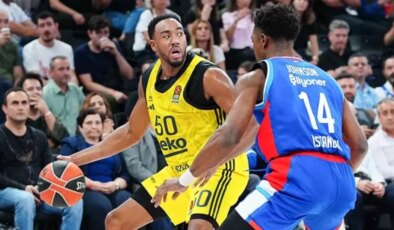 Fenerbahçe Beko, EuroLeague’deki Türk derbisinde Anadolu Efes’i 83-78 yendi
