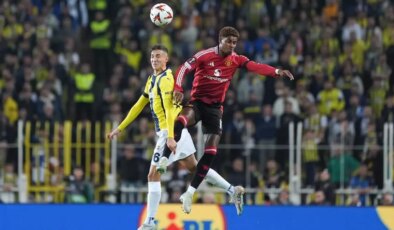 Fenerbahçe, Manchester United ile 1-1 berabere kaldı