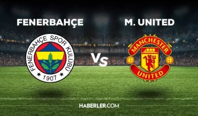 Fenerbahçe Manchester United maçı ilk 11’i! Fenerbahçe’nin MANU maçı 11’i belli oldu mu, ilk 11’de kimler var?