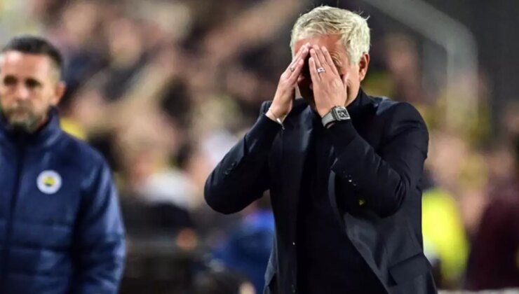 Fenerbahçe penaltı bekledi, Mourinho kırmızı kart gördü