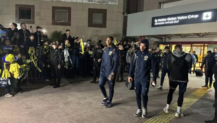 Fenerbahçe, Samsunspor Maçı İçin Samsun’a Geldi