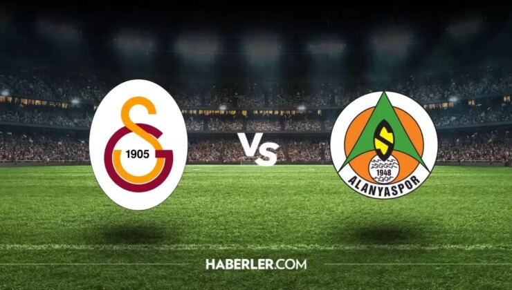 Galatasaray-Alanyaspor maçı ne zaman, saat kaçta? Galatasaray-Alanyaspor maçı hangi kanalda, şifresiz mi?