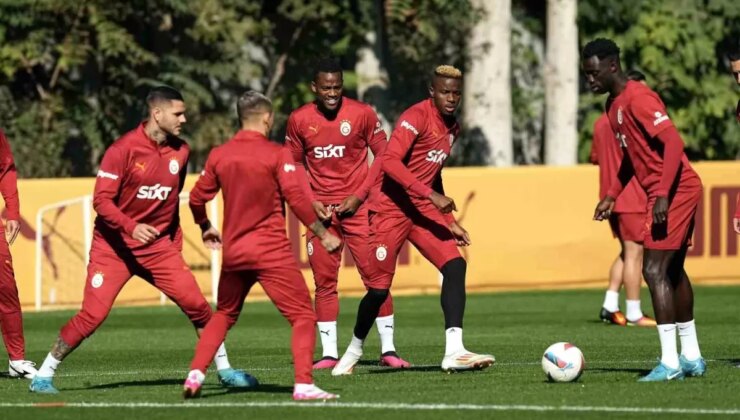 Galatasaray Beşiktaş Derbisi Hazırlıklarını Sürdürüyor