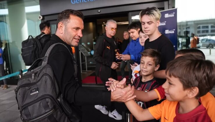 Galatasaray, RFS Maçına Hazırlanmak Üzere Riga’ya Gitti