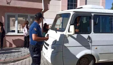Gazipaşa’da Okul Servislerine Denetim
