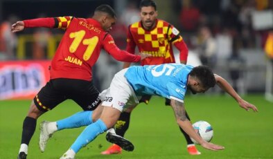 Göztepe ile Trabzonspor Arasında Golsüz Beraberlik