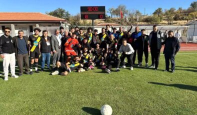 Hacılar Erciyesspor, Kayserigücü FK Karşısında Tarihi Bir Galibiyet Elde Etti