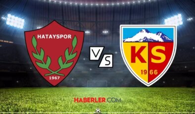 Hatayspor- Kayserispor maçı ne zaman? Hatayspor- Kayserispor maçı hangi kanalda, şifresiz mi?