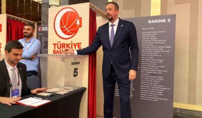 Hidayet Türkoğlu, TBF Başkanlığına Yeniden Seçildi
