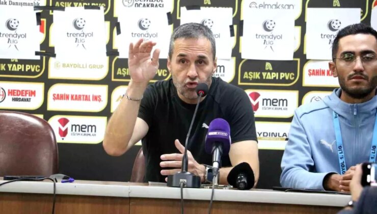 Iğdır FK Teknik Direktörü Yalçın Koşukavak: ‘Kazanmamız gereken maçı kaybettik’