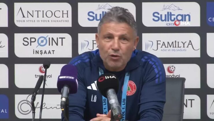 İlhan Özer: “Aksilik yaşamadan 3 puanla ayrıldık”