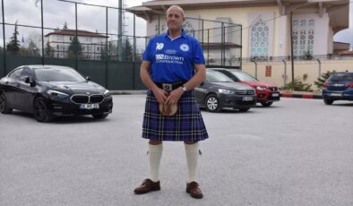 İskoç Taraftar Ricky Marshall, Eskişehirspor Maçını İzlemek İçin Türkiye’ye Geldi