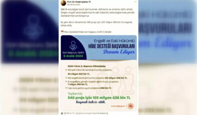 İŞKUR’dan engelli ve eski hükümlülere 103 milyon lira destek