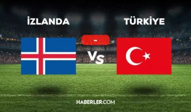 İzlanda Türkiye maçı kaç kaç, bitti mi? MAÇ SONUCU! İzlanda Türkiye golleri kim attı, canlı maç anlatımı!