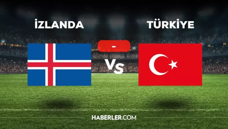 İzlanda Türkiye maçı kaç kaç, bitti mi? MAÇ SONUCU! İzlanda Türkiye golleri kim attı, canlı maç anlatımı!