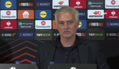 Jose Mourinho: ‘Bugün harika oynadık’