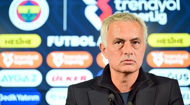Jose Mourinho’dan Fenerbahçe’nin Galibiyeti Sonrası Açıklamalar