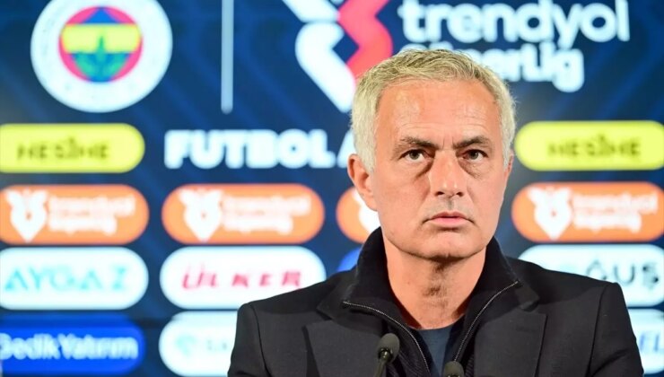 Jose Mourinho’dan Fenerbahçe’nin Galibiyeti Sonrası Açıklamalar